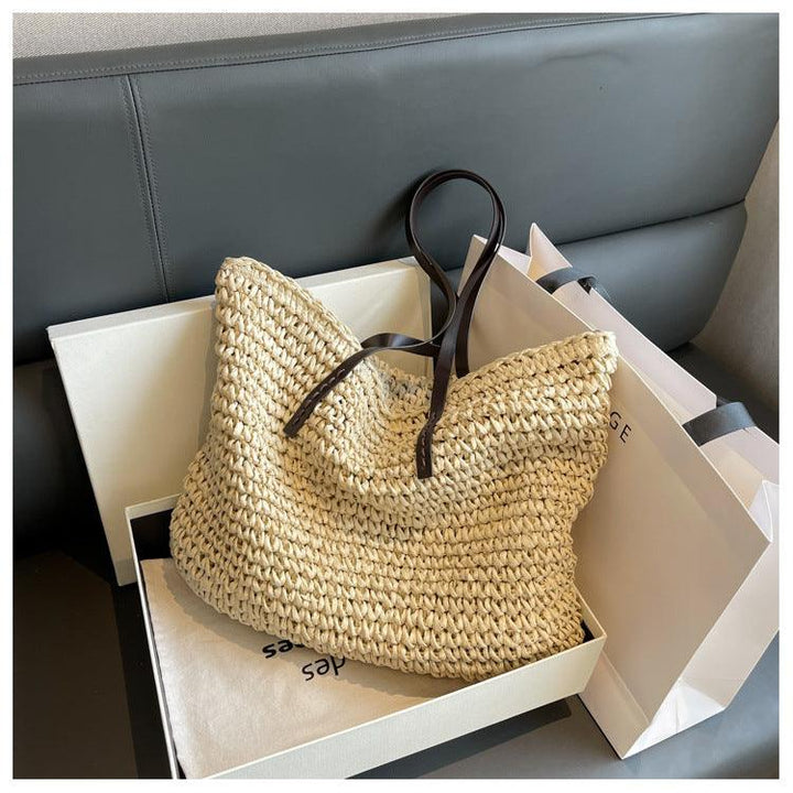 Chic Handmade Beach Bag for Women - Stephanie