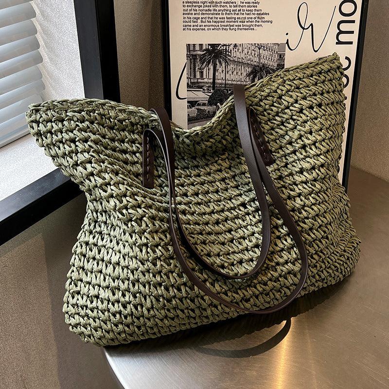 Chic Handmade Beach Bag for Women - Stephanie
