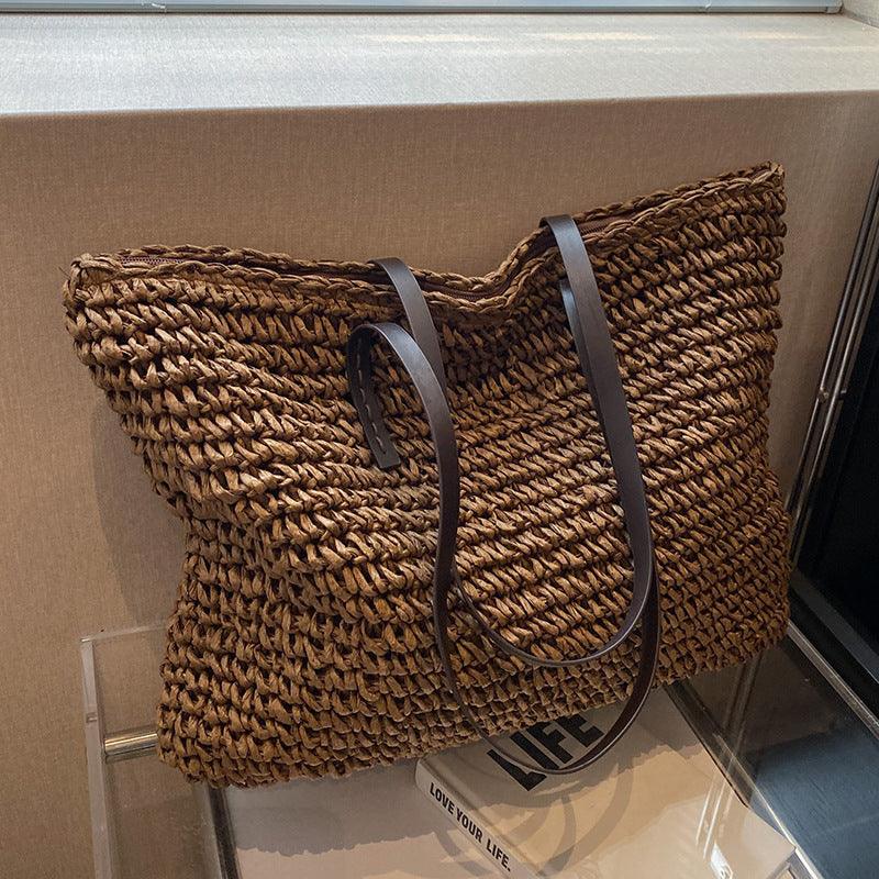 Chic Handmade Beach Bag for Women - Stephanie