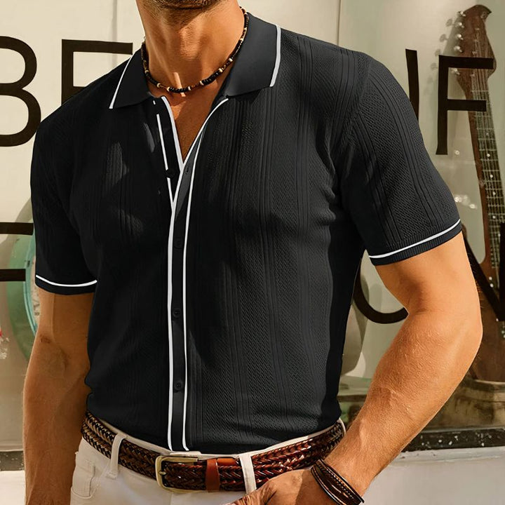 Stylish and Luxurious Summer Polo Made of Ice Silk for Men - Gaart