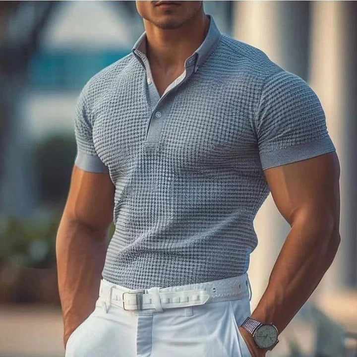 Stylish Timeless Button-Down Summer Polo for the Modern Man - Brend