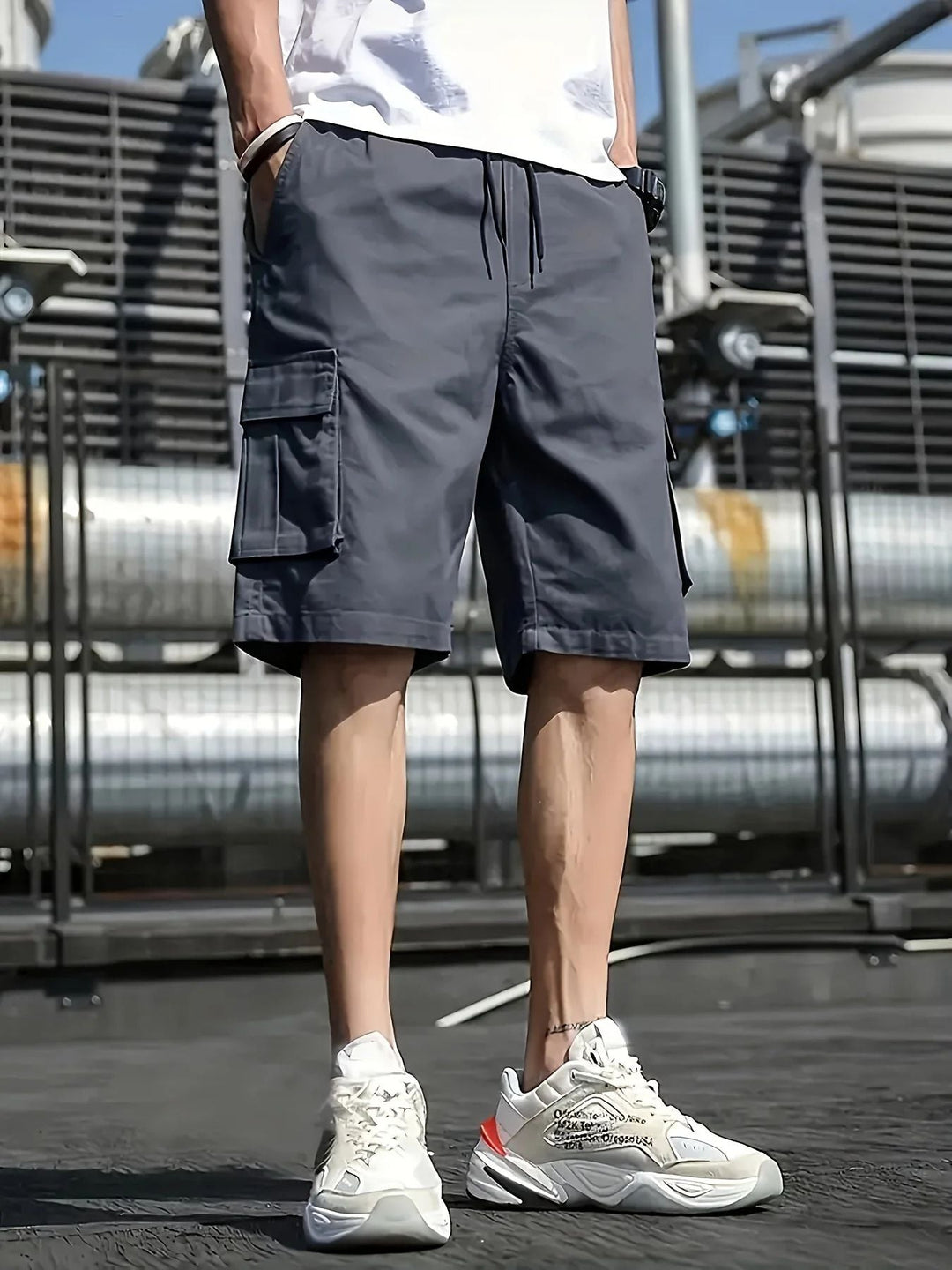 Shorts cargo à la mode et écologiques pour hommes - Haro pour l'été