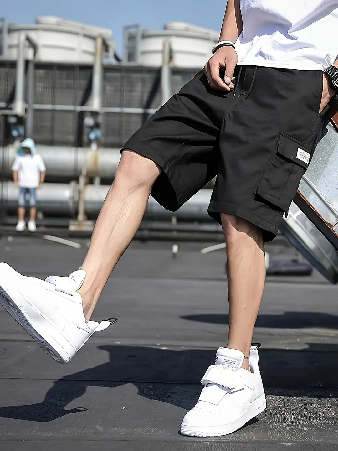 Shorts cargo à la mode et écologiques pour hommes - Haro pour l'été