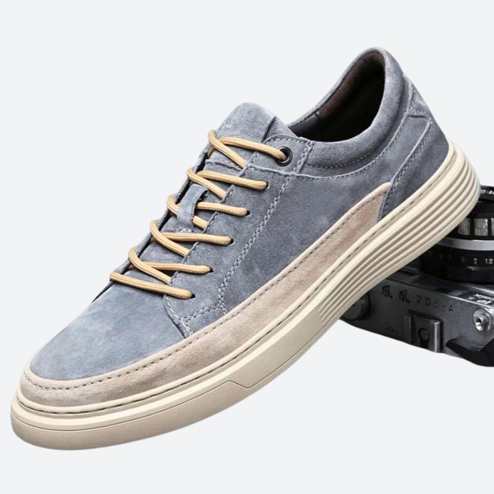 Stylish Leather Sneakers for Men - Conradin