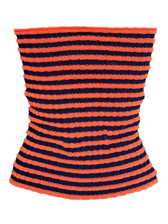 Fenna - Stylisches Crop Bandeau Top mit trendigem Twist für Frauen
