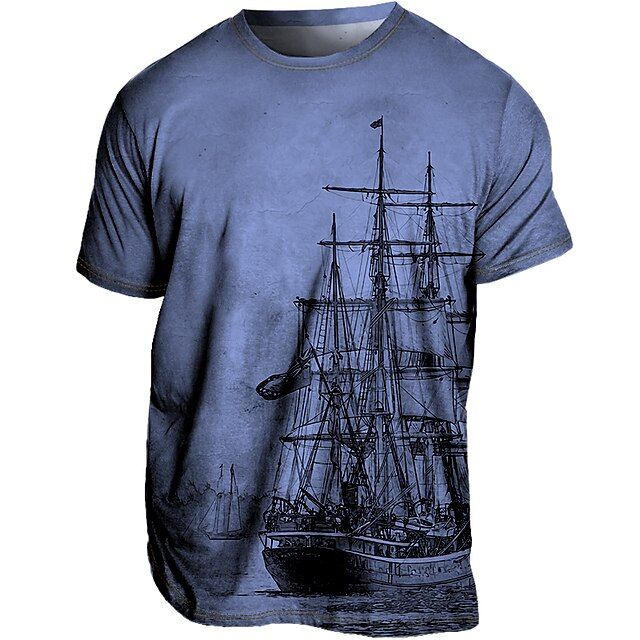 Trendy Oversized Summer T-Shirt for Men - Loran