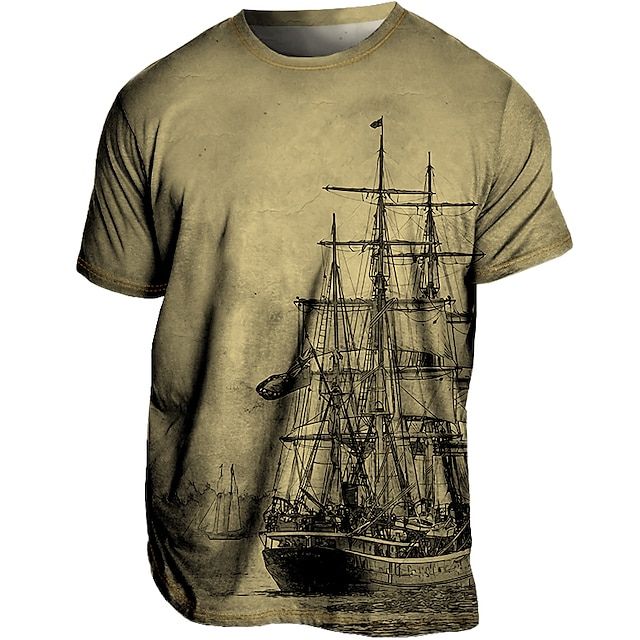 Trendy Oversized Summer T-Shirt for Men - Loran