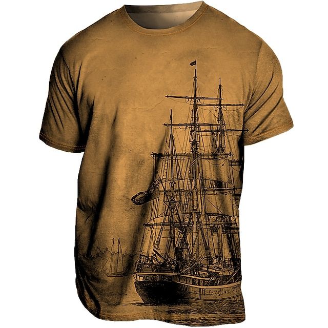 Trendy Oversized Summer T-Shirt for Men - Loran