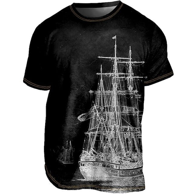 Trendy Oversized Summer T-Shirt for Men - Loran