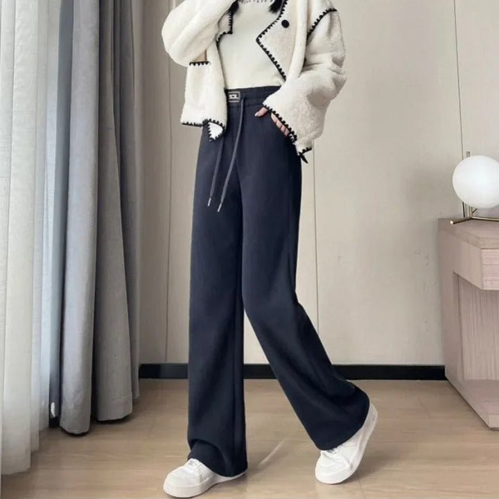 Alice - Luxurious corduroy pants with warm fleece lining