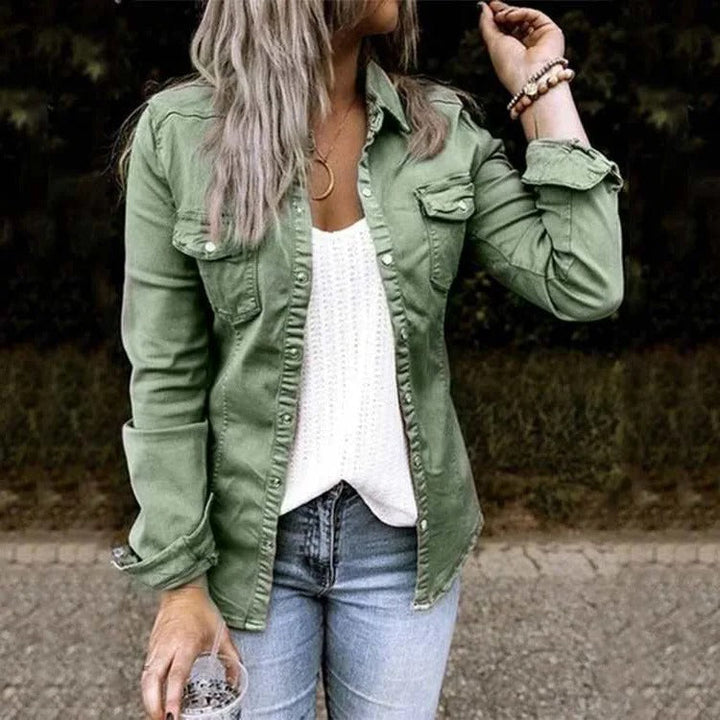 Lea™ - Jacke aus hochwertigem Denim
