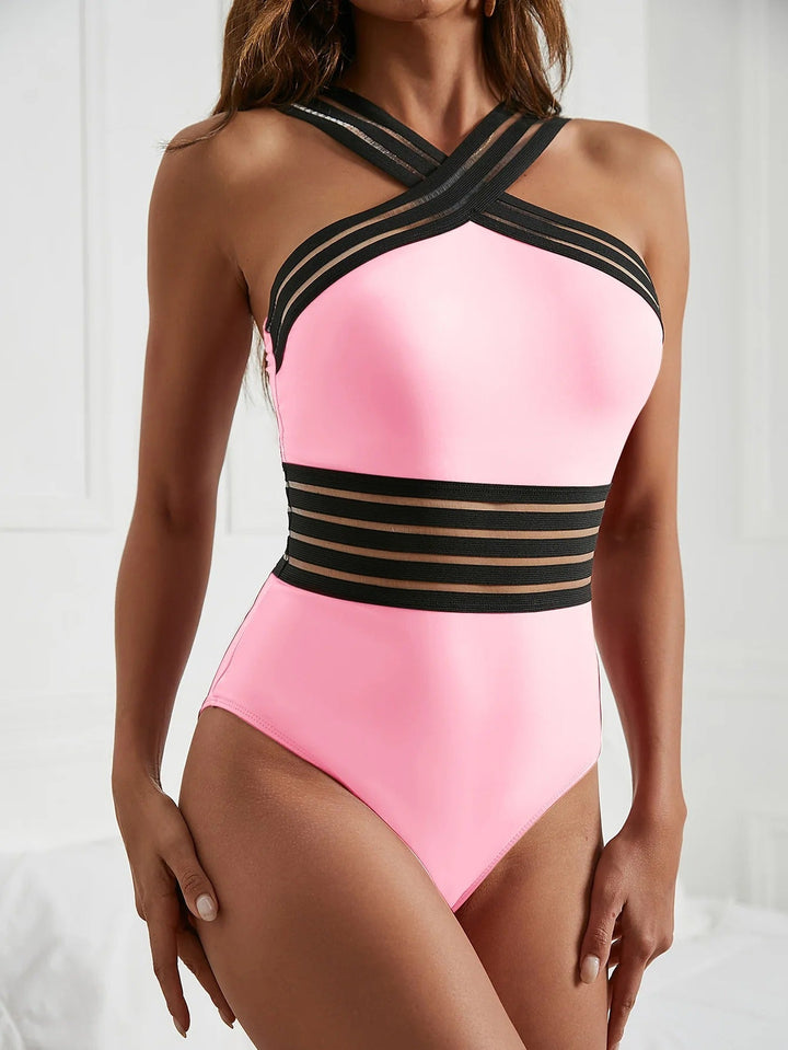 Odessa - Ensemble bikini séduisant avec décolleté profond