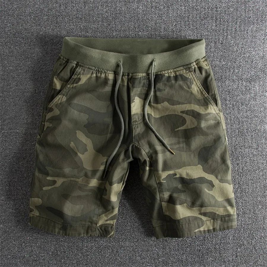 Stylische und funktionelle Camouflage-Sommer-Shorts für Männer - Epke