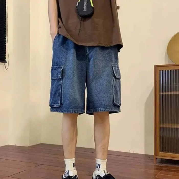 Stylish and Comfortable Denim Shorts for Men - Lammert, Perfect for Summer!