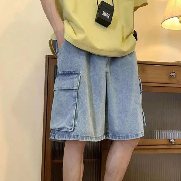 Stylish and Comfortable Denim Shorts for Men - Lammert, Perfect for Summer!