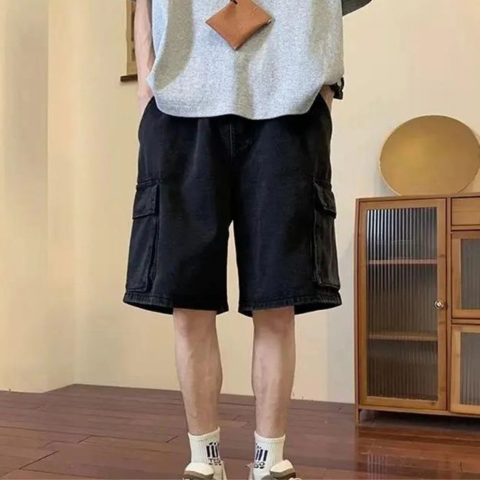 Stylish and Comfortable Denim Shorts for Men - Lammert, Perfect for Summer!