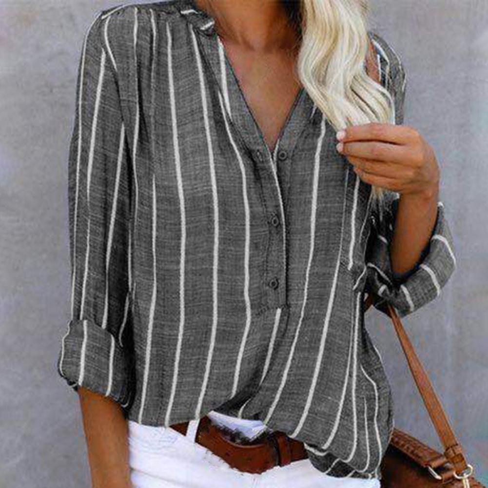 Stylish striped summer blouse for women by Willow