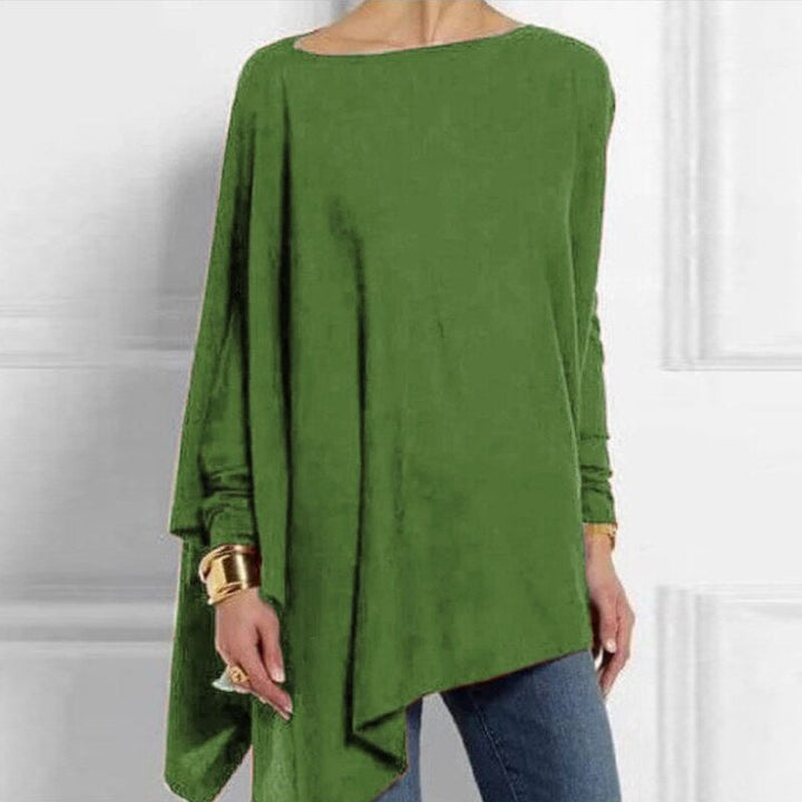 Adeline - Stylish casual autumn crew neck long sleeve top for women