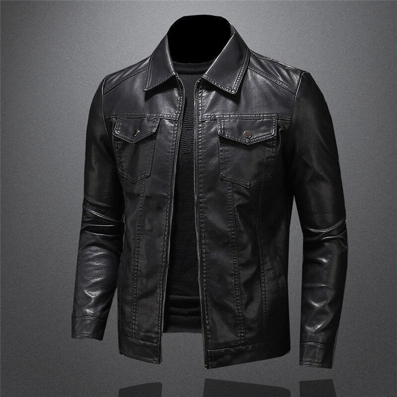Paul™ - Premium Lederjacke
