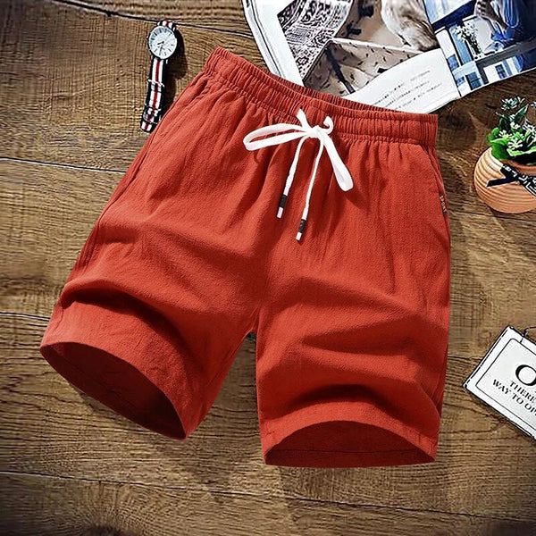 Shorts de plage d'été à la mode avec taille ajustable - Hidde