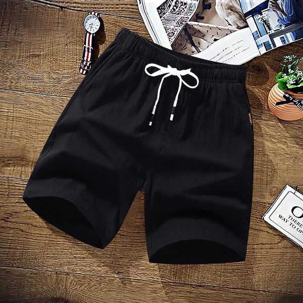 Shorts de plage d'été à la mode avec taille ajustable - Hidde